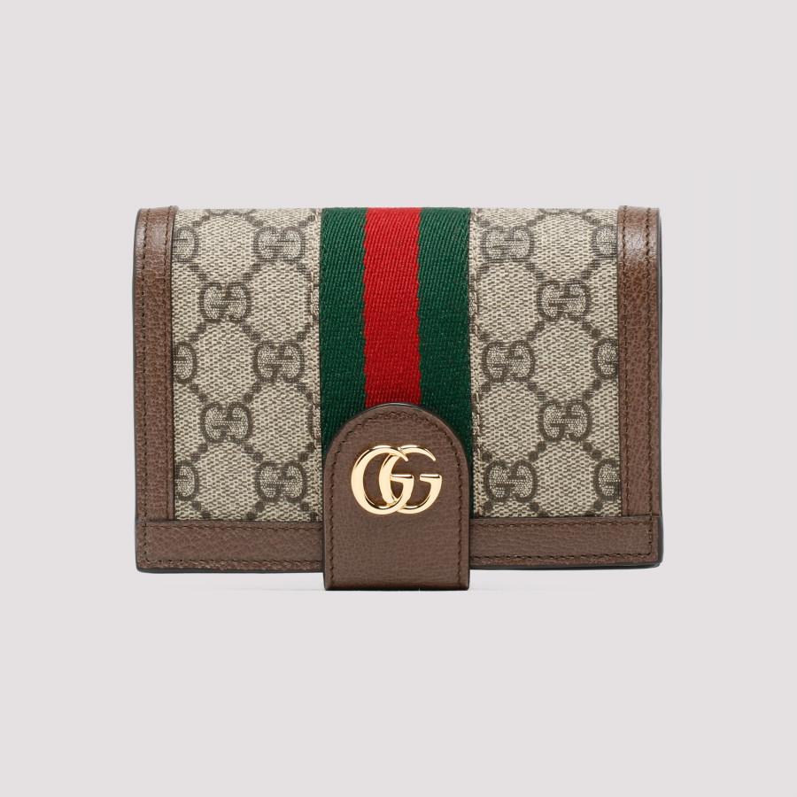 GG passport case with Interlocking G