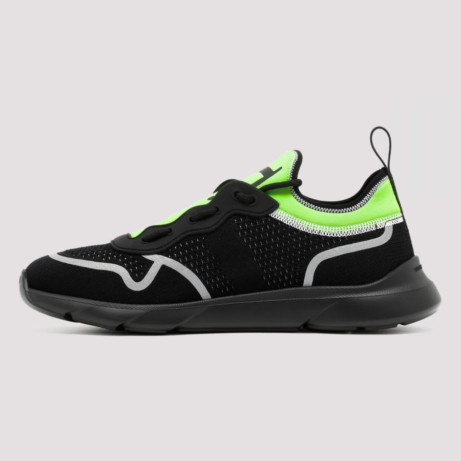 Dior Homme Dior B21 Neo Black And Green Sneaker for Men | Lyst