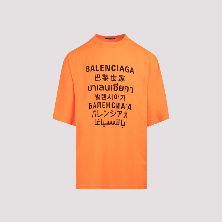Balenciaga multi language shirt Luxury Apparel on Carousell