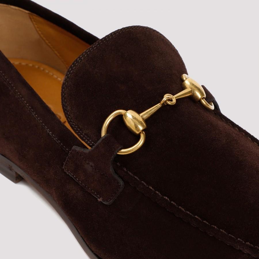 Gucci Jordaan Loafer, Suede in Brown for Men | Lyst display picture 1