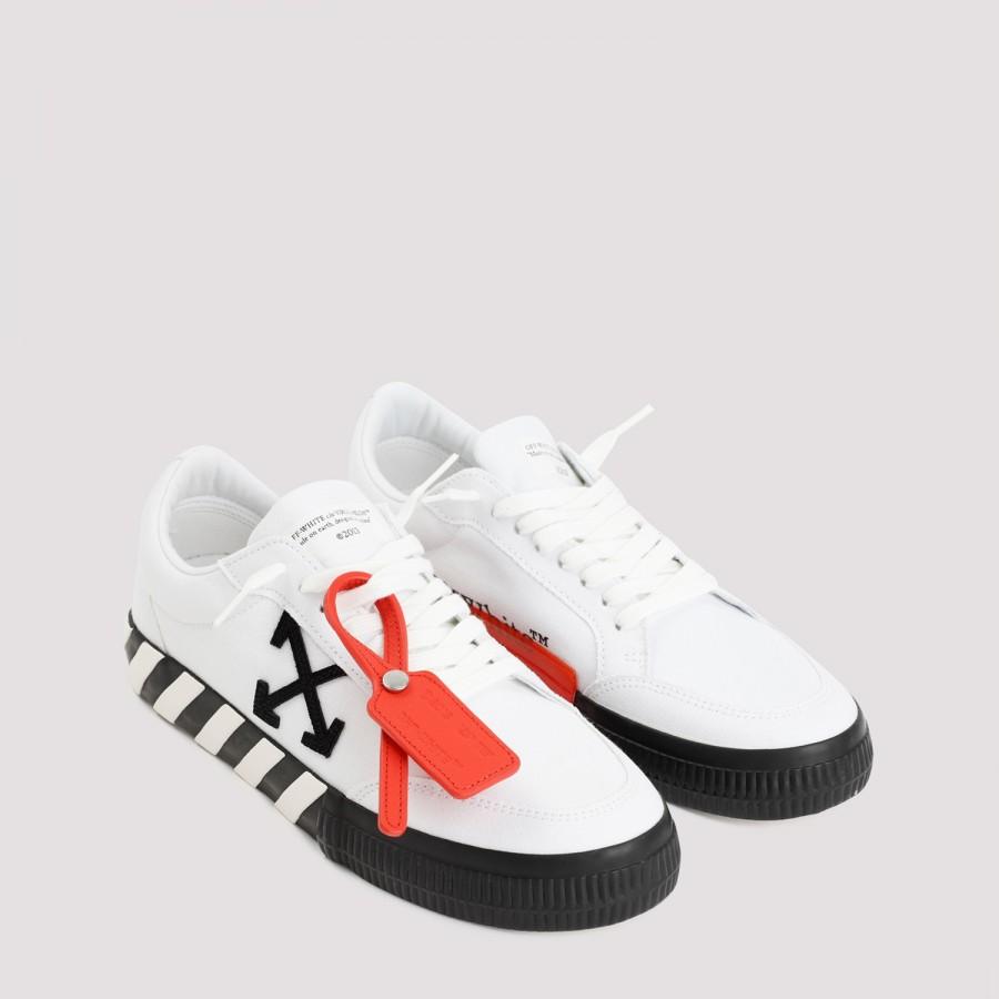 Off-White c/o Virgil Abloh Vulcanized Canvas Low-top Sneakers in Pink for  Men