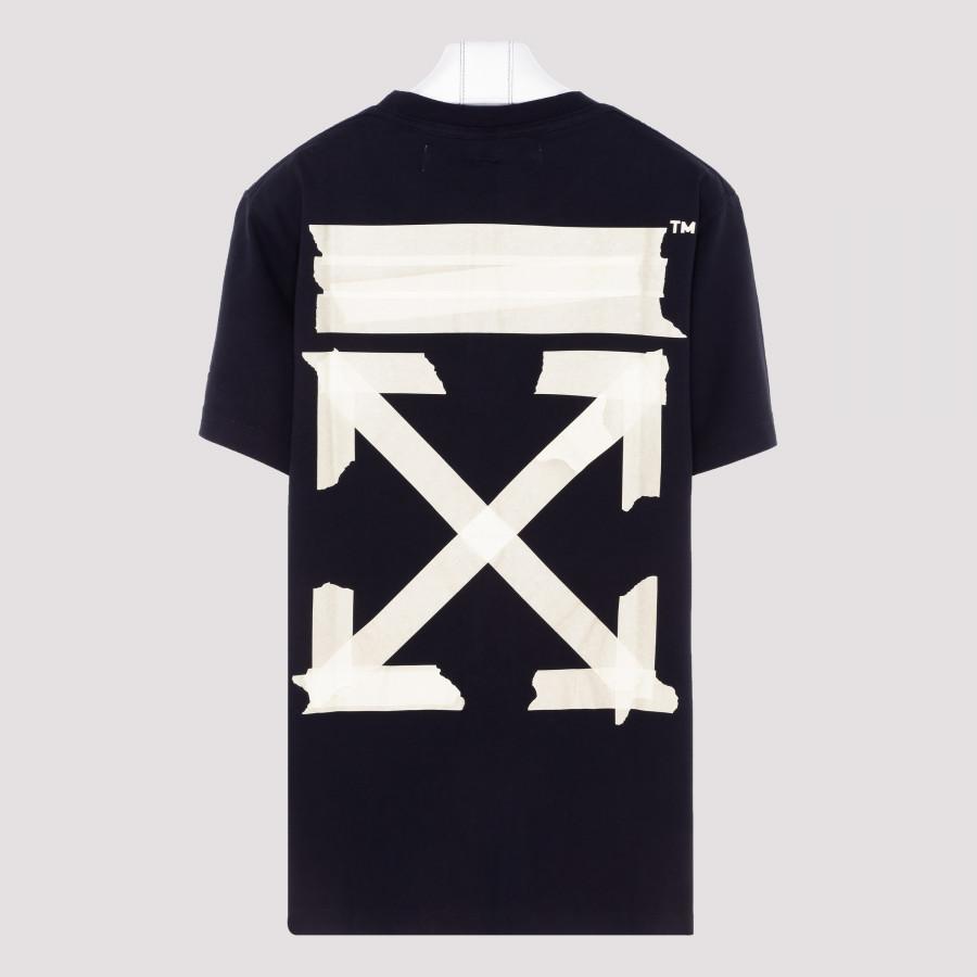 Off-White c/o Virgil Abloh Tape Arrows Oversized T-shirt in Black
