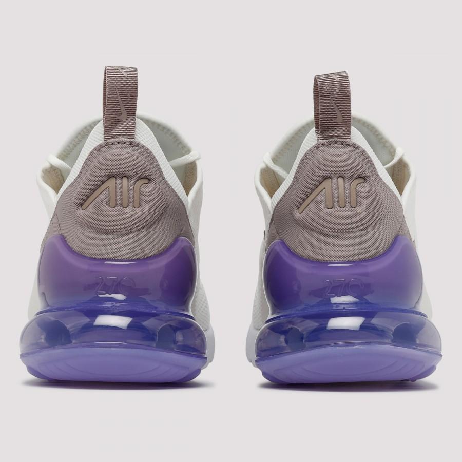 nike air max 270 purple and white