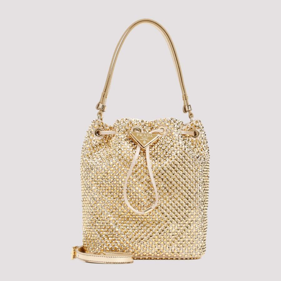 Prada Bucket Bag in Natural Lyst