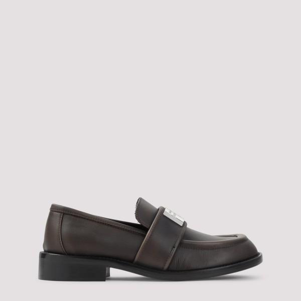 ローファー・オックスフォード Acne Studios FW25 LOAFERS (AD0787 BROWN) Acne Studios - Leather loafers - Brown
