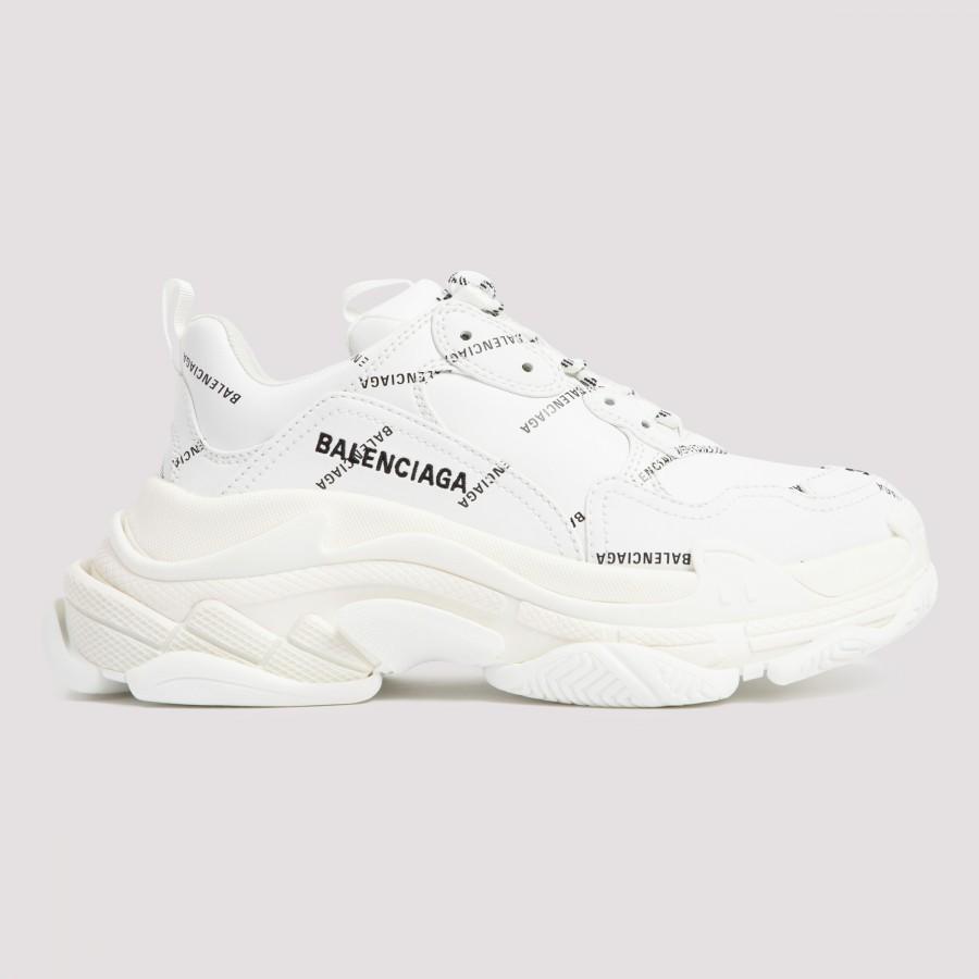 Balenciaga Triple S Sneakers in White | Lyst