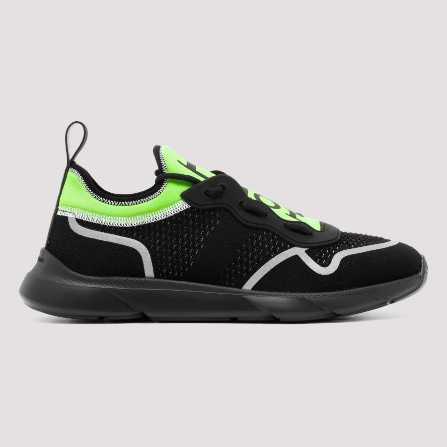 Dior Homme Dior B21 Neo Black And Green Sneaker for Men | Lyst