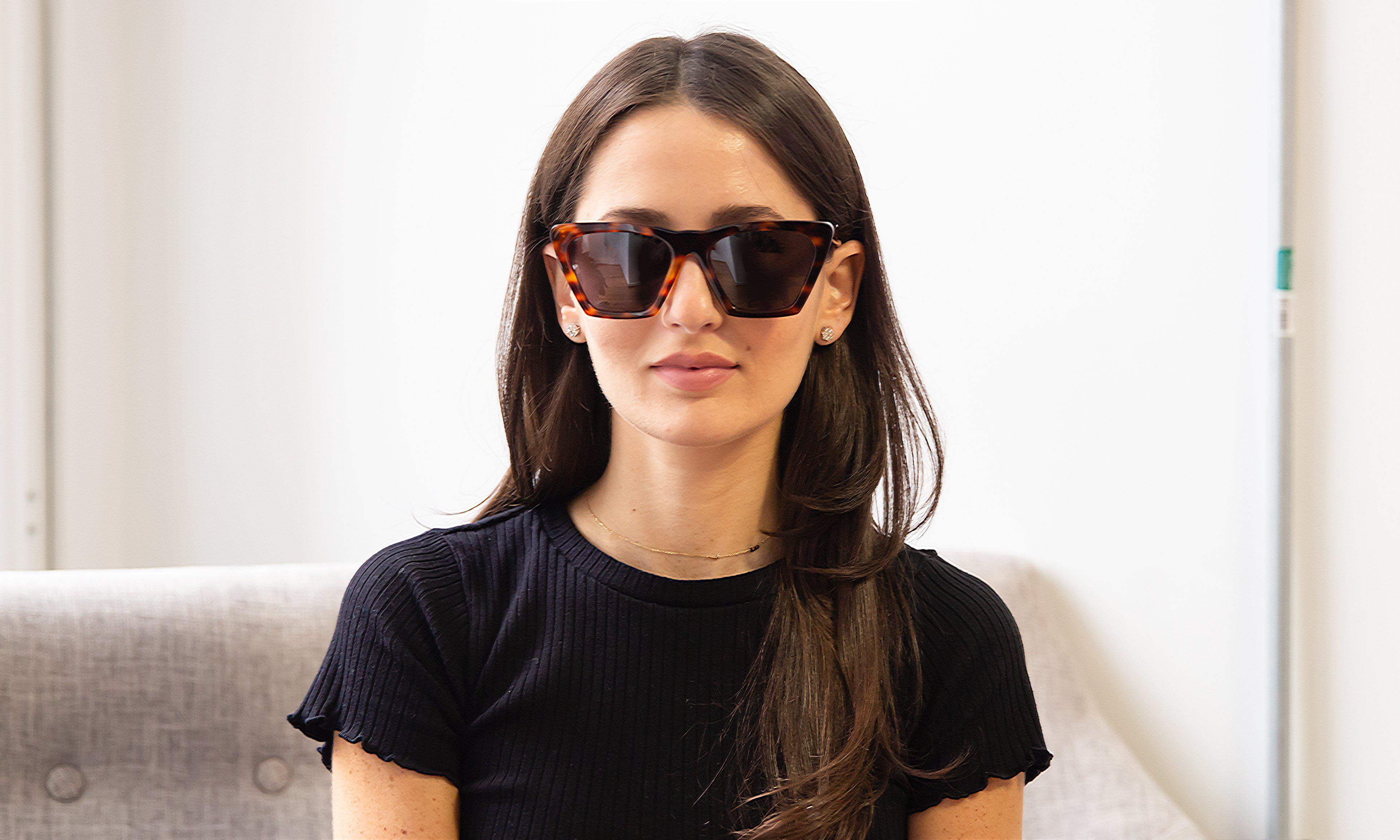 Illesteva Lisbon Sunglasses in Brown | Lyst