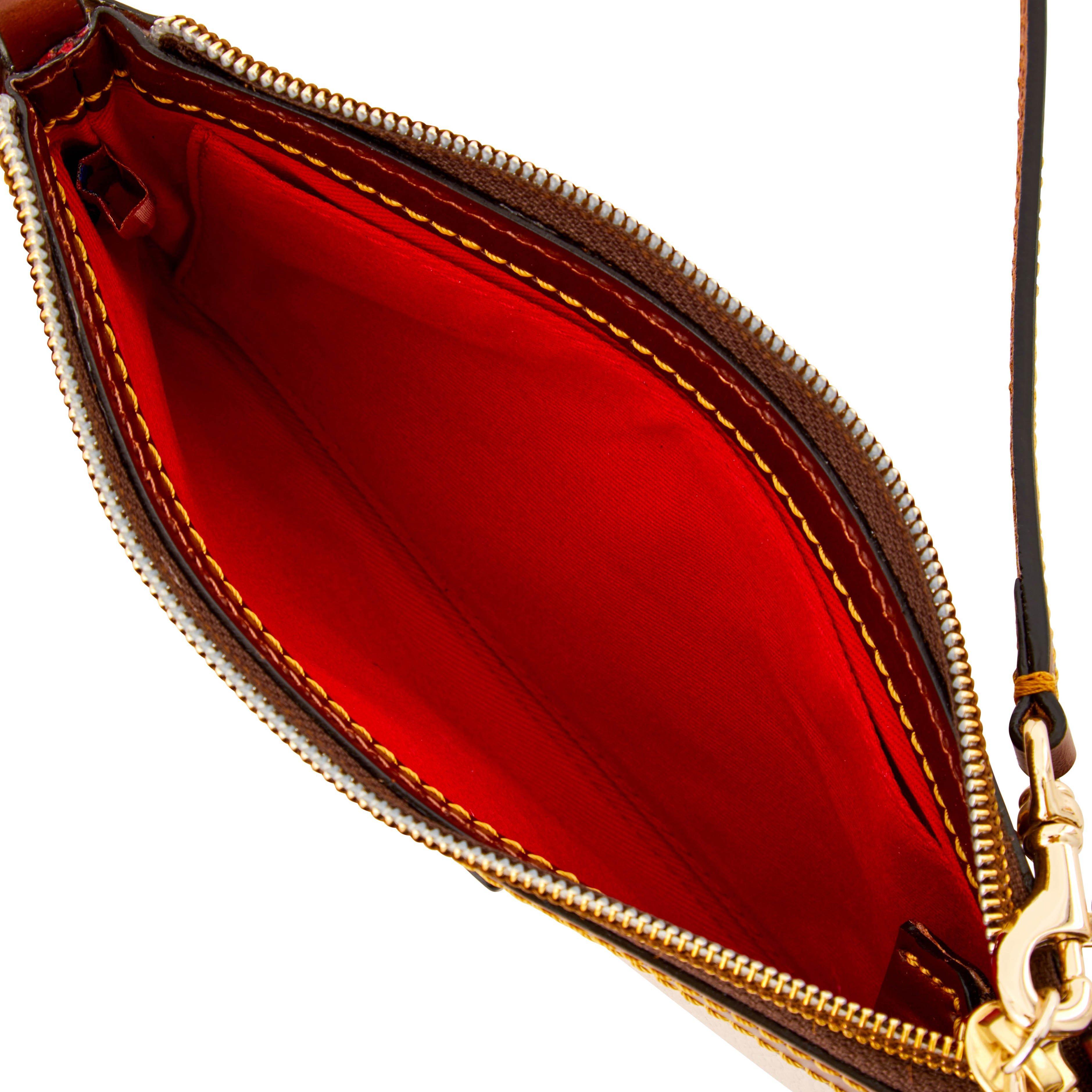 Dooney & Bourke Leather Belvedere Large Slim Wristlet Lyst