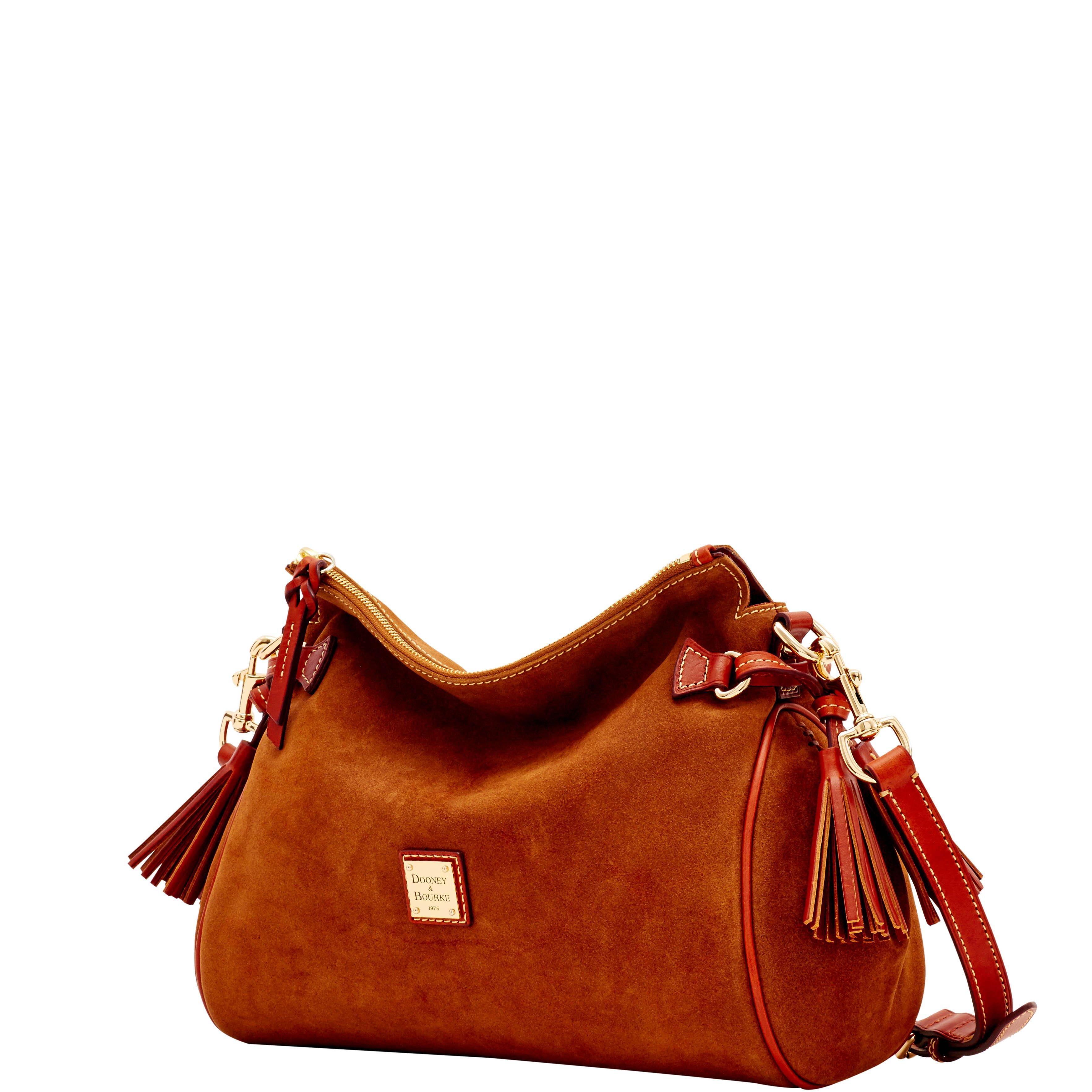 Dooney & Bourke Suede Medium Zip Crossbody Lyst