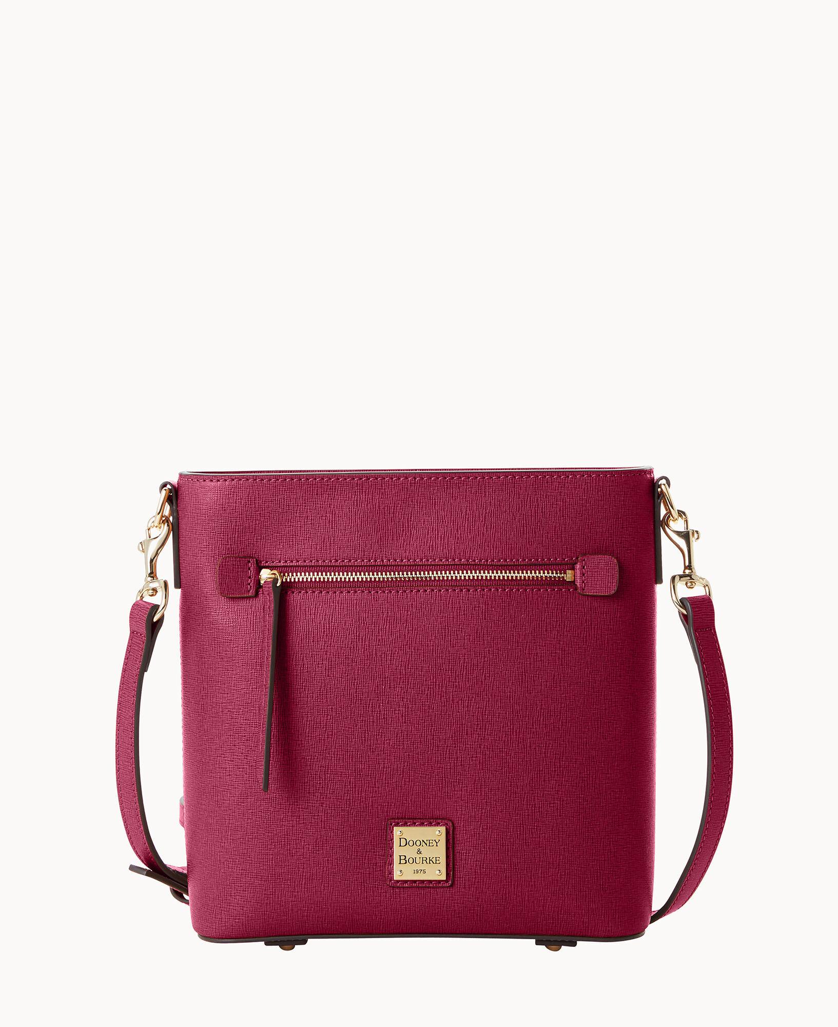 Dooney & Bourke Saffiano Zip Crossbody in Purple