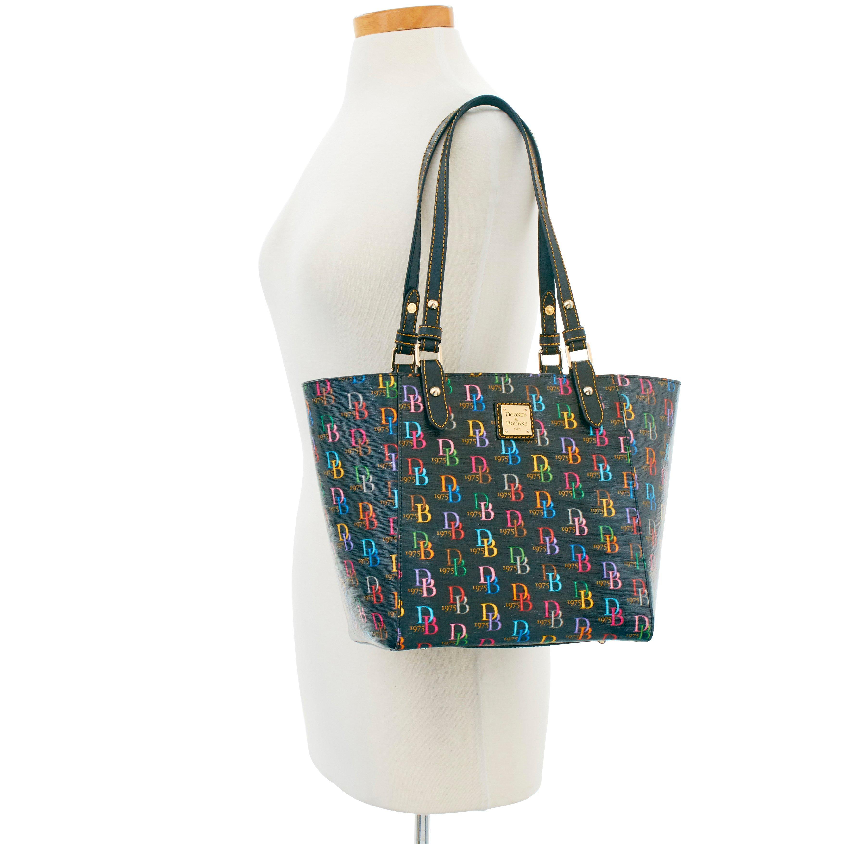 janie lady dot medium tote