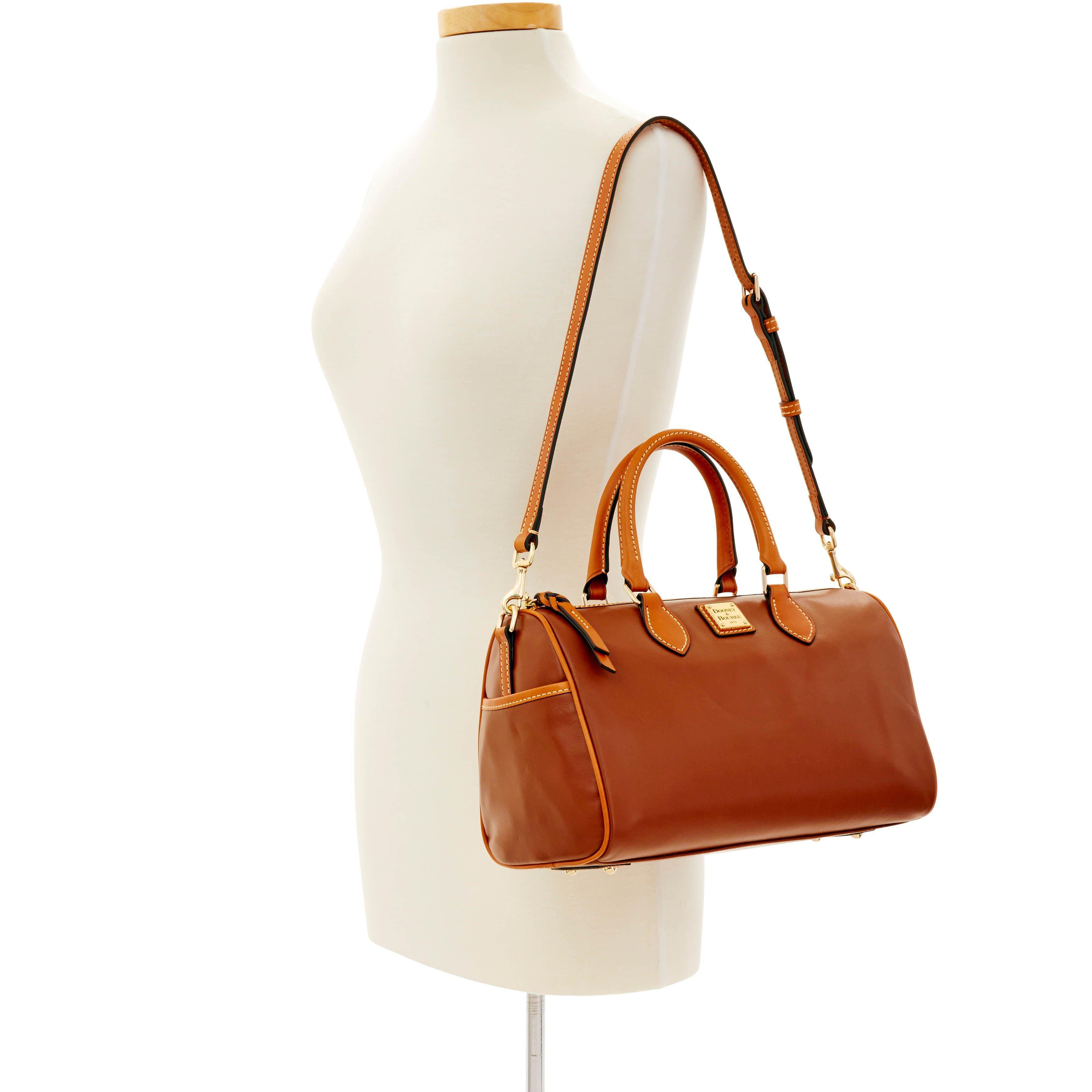 dooney side pocket satchel