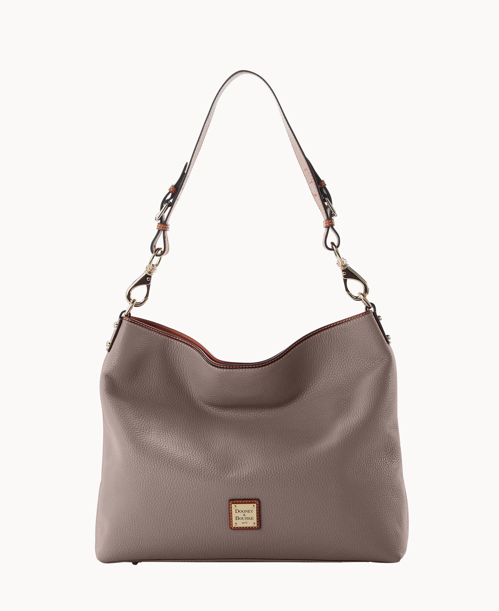 Dooney & Bourke Pebble Grain Extra Large Courtney Sac in Brown | Lyst