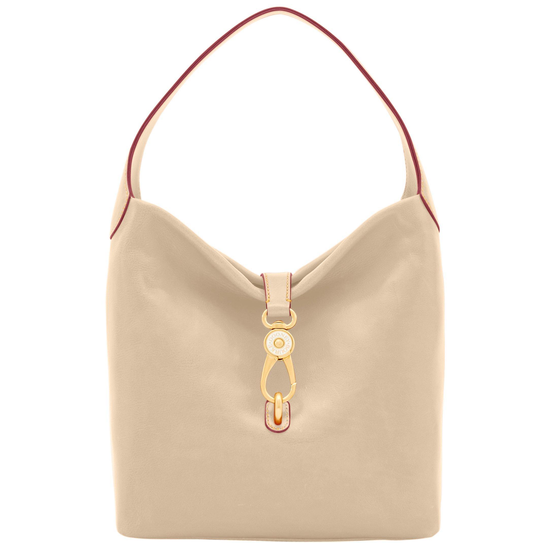 Dooney & Bourke Leather Florentine Small Logo Lock Shoulder Bag Lyst