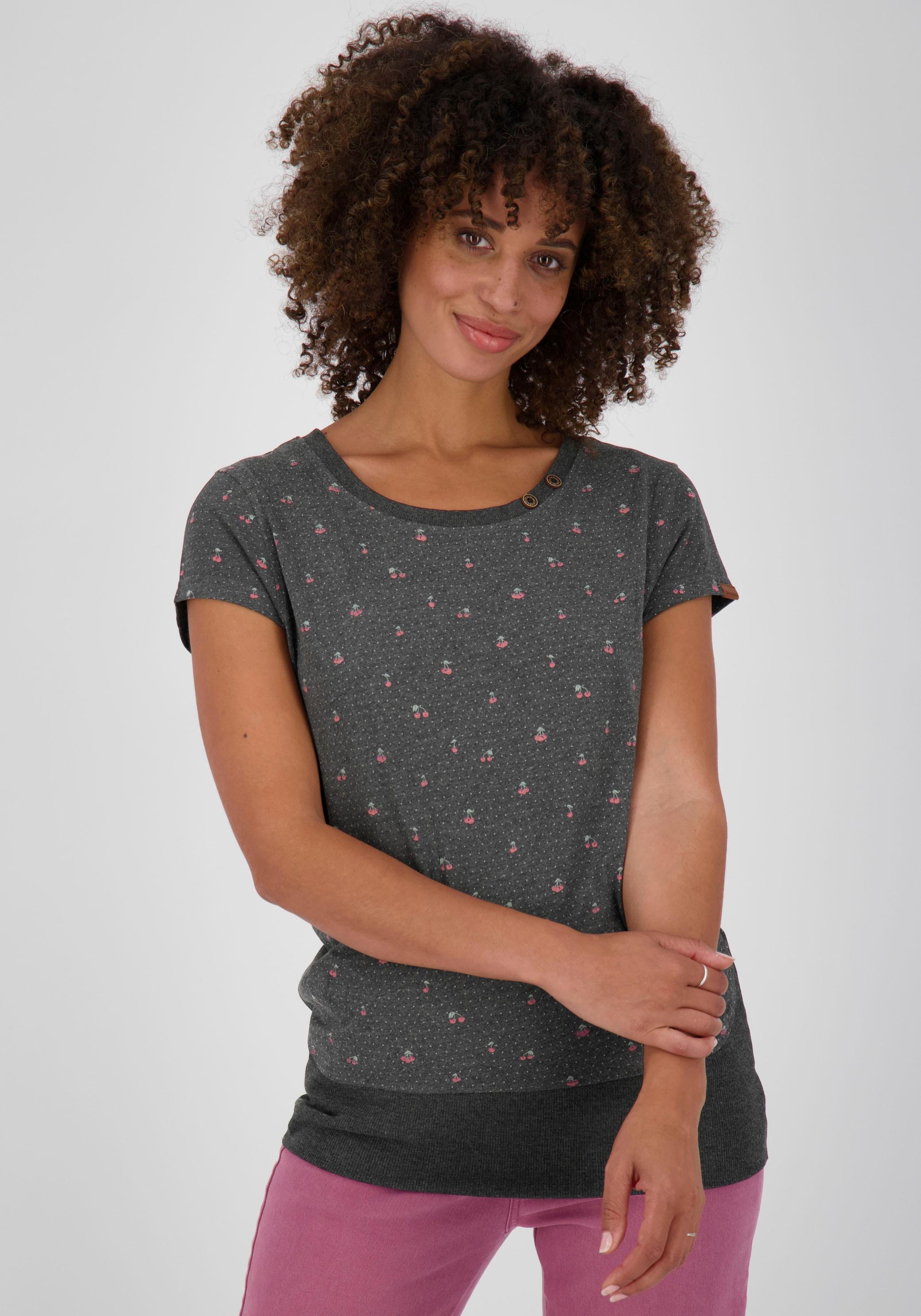 Alife & Kickin T-Shirt "BundiAK", mit breitem Bund und Alloverprint in Grau  | Lyst DE