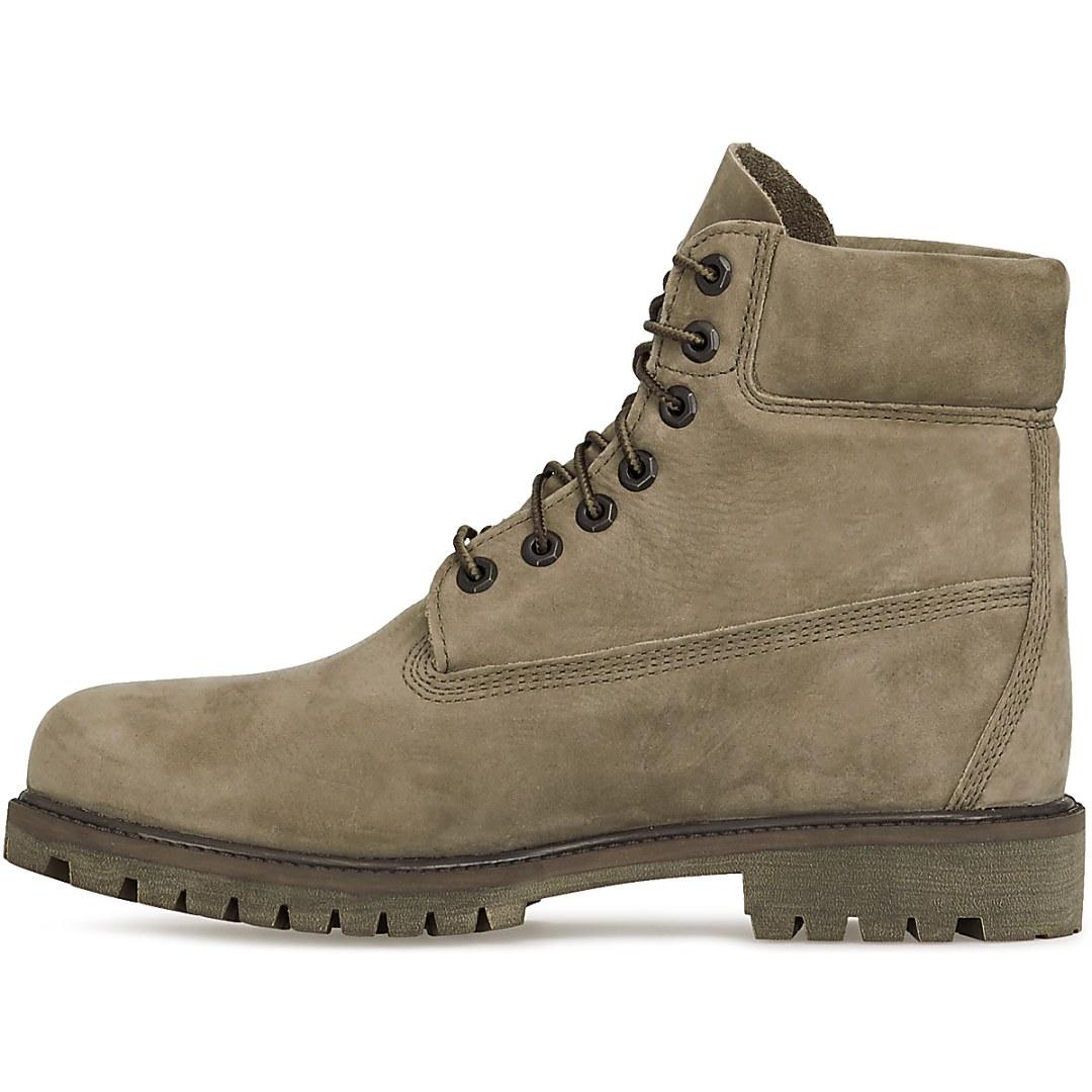 Timberland Leather Heritage 6 Inch Boots in Olive (Green) for Men | Lyst