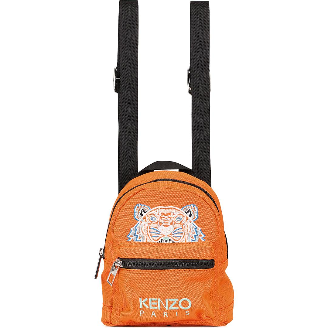 kenzo mini tiger canvas backpack