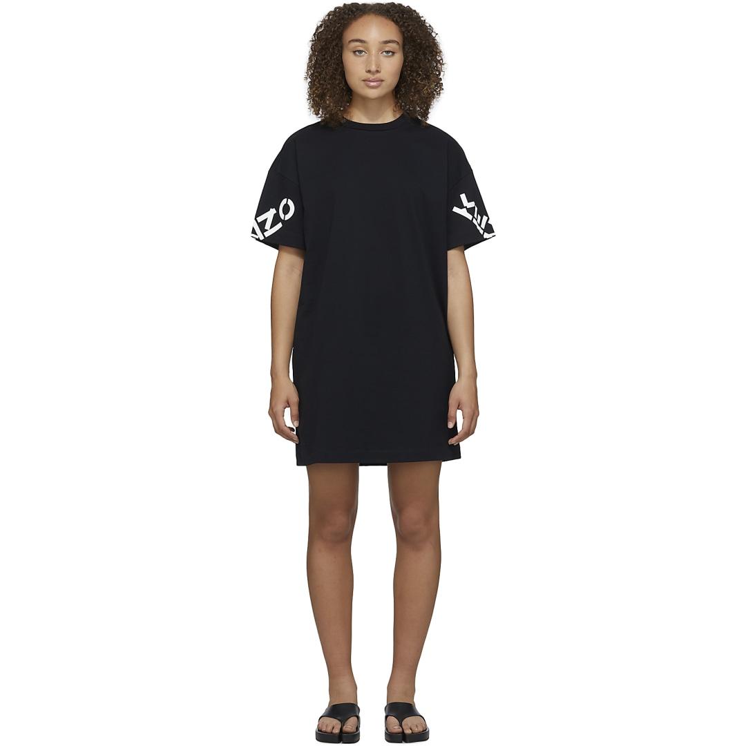 KENZO Sport 'big X' T-shirt Dress in Black | Lyst Canada