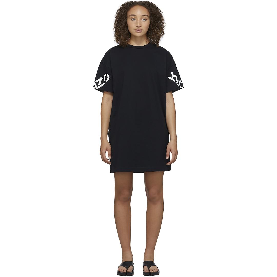 KENZO Sport 'big X' Tshirt Dress in Black Lyst