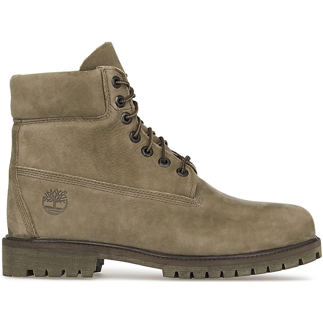 shampoo lancering advocaat Timberland Heritage 6 Inch Boots in Green for Men | Lyst