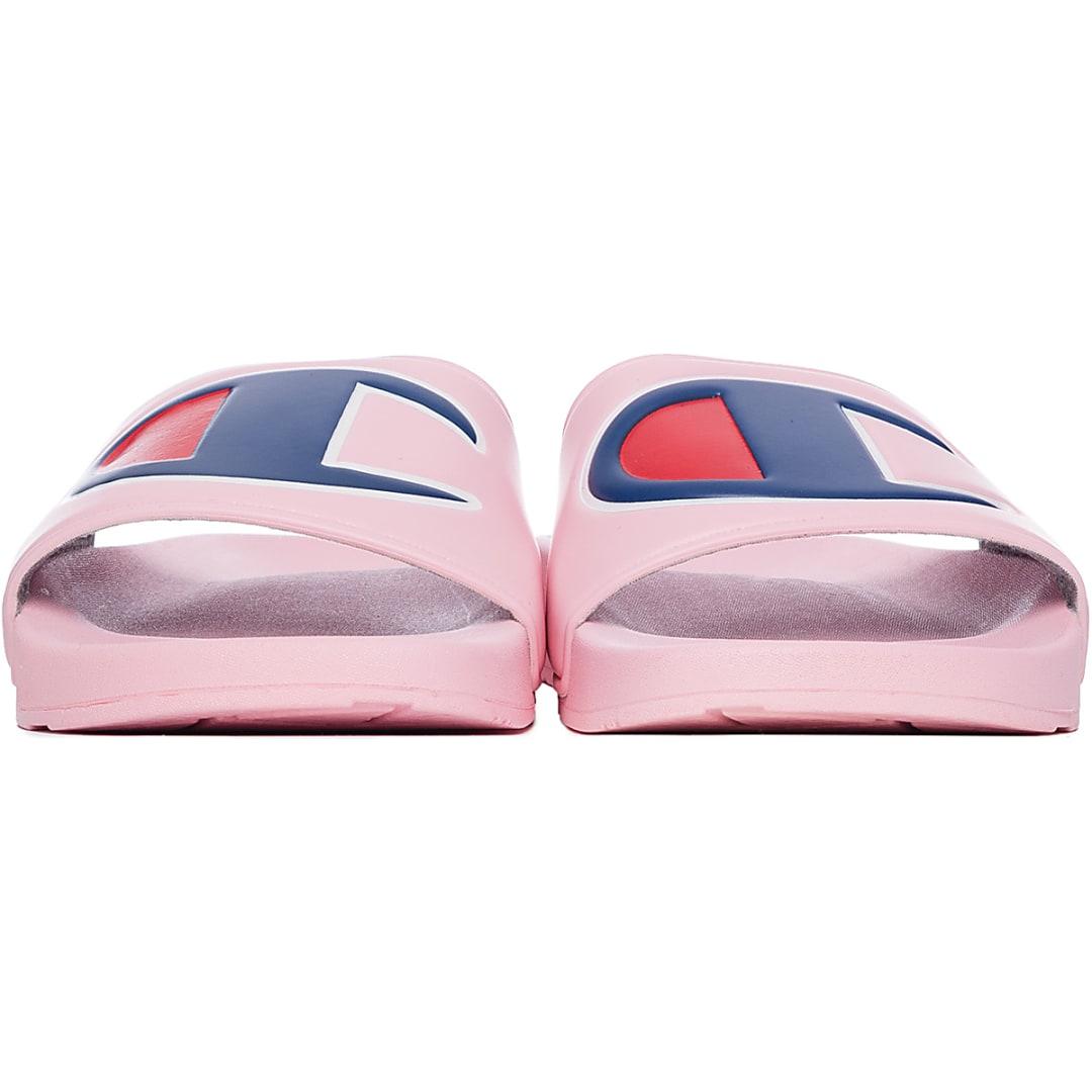 champion pink ipo slide sandals