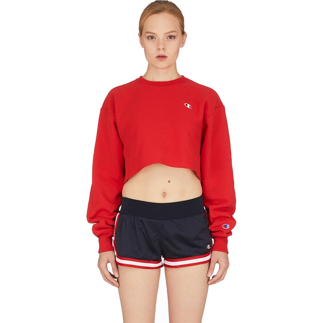 champion reverse weave crop top