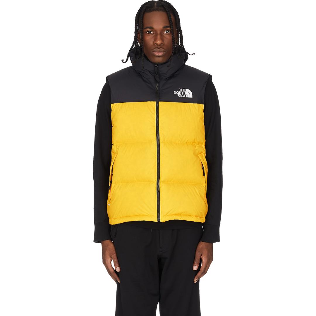 The North Face Synthetic 1996 Retro Nuptse Vest in Yellow for Men - Save  48% - Lyst