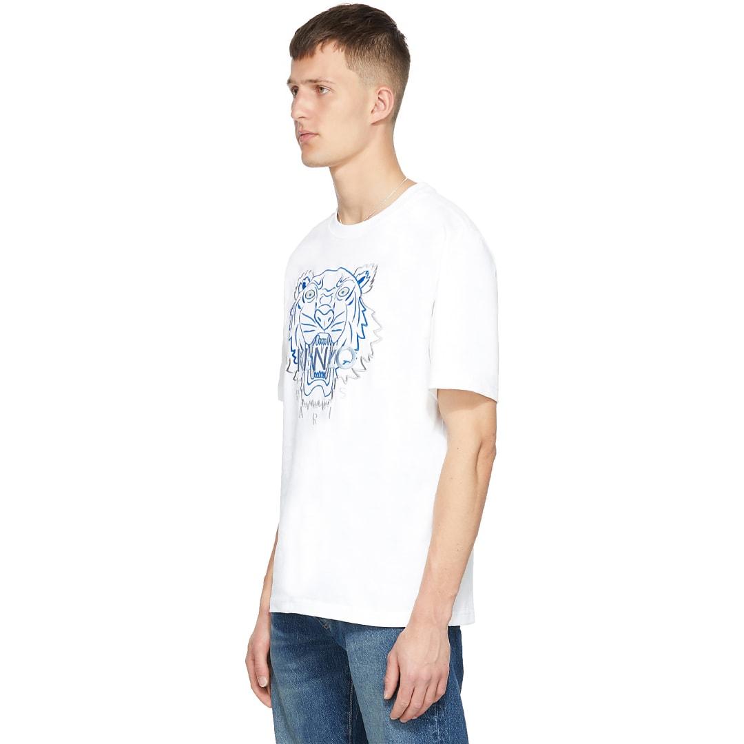 KENZO Cotton Matte Shiny Tiger T-shirt 