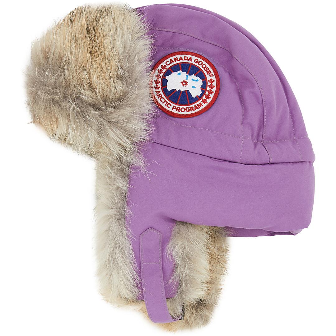 Canada Goose Fur Aviator Hat | Lyst