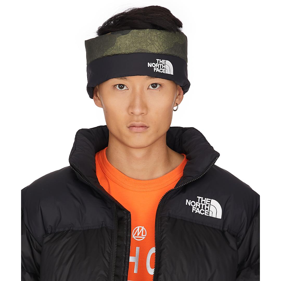 The North Face Nuptse Headband in Burnt Olive Green Camo (Green) for Men |  Lyst
