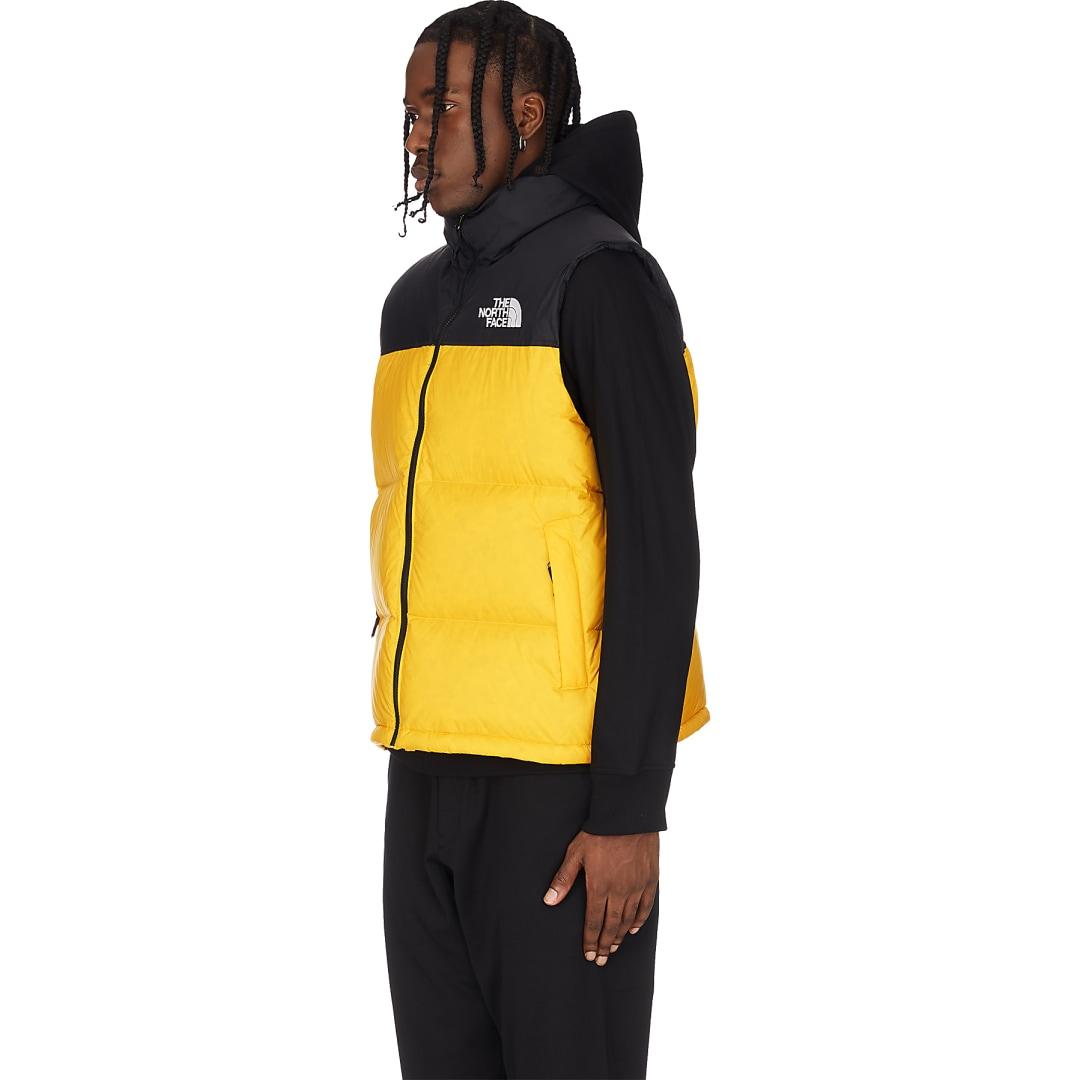 The North Face Synthetic 1996 Retro Nuptse Vest in Yellow for Men 
