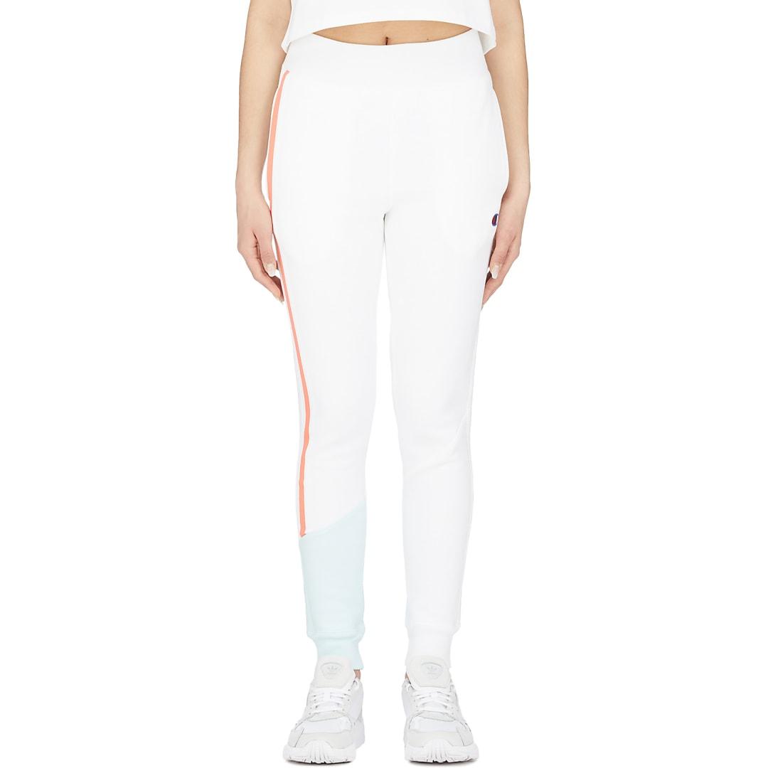 reverse weave colorblock joggers