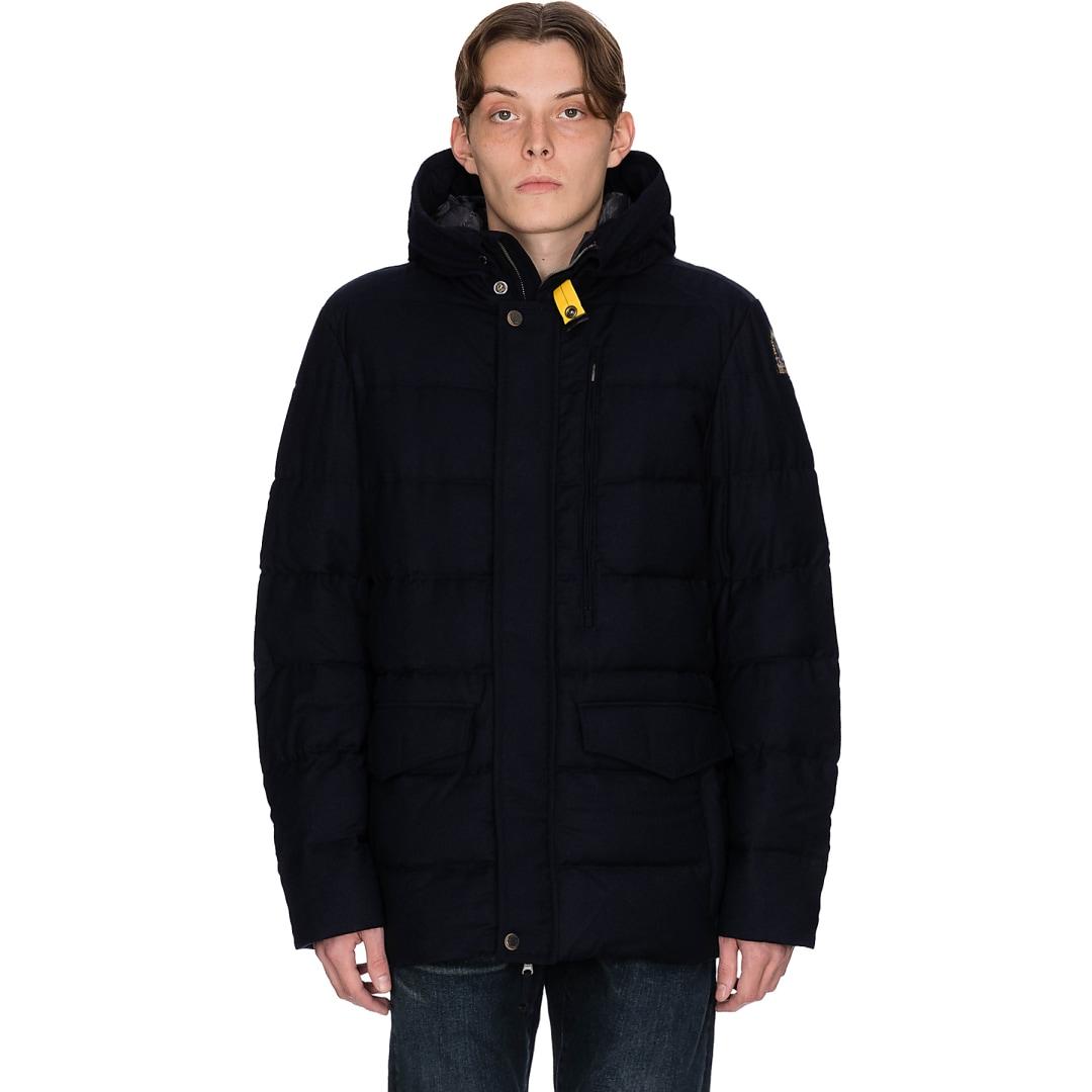 Parajumpers Wool Clay Parka in Navy 