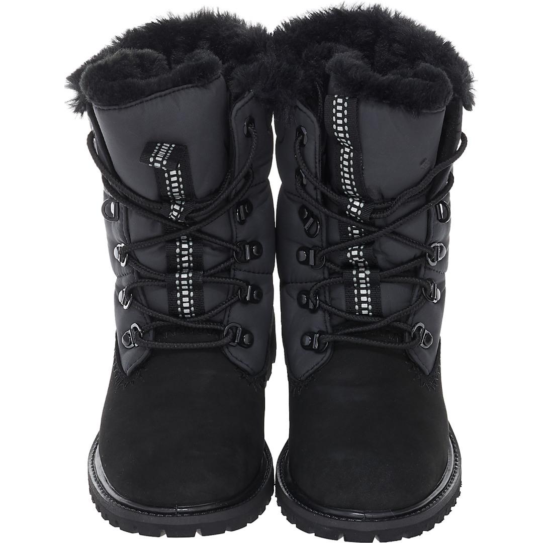 Timberland Premium 6 Inch Puffer Boots in Dark Grey (Black) - Lyst