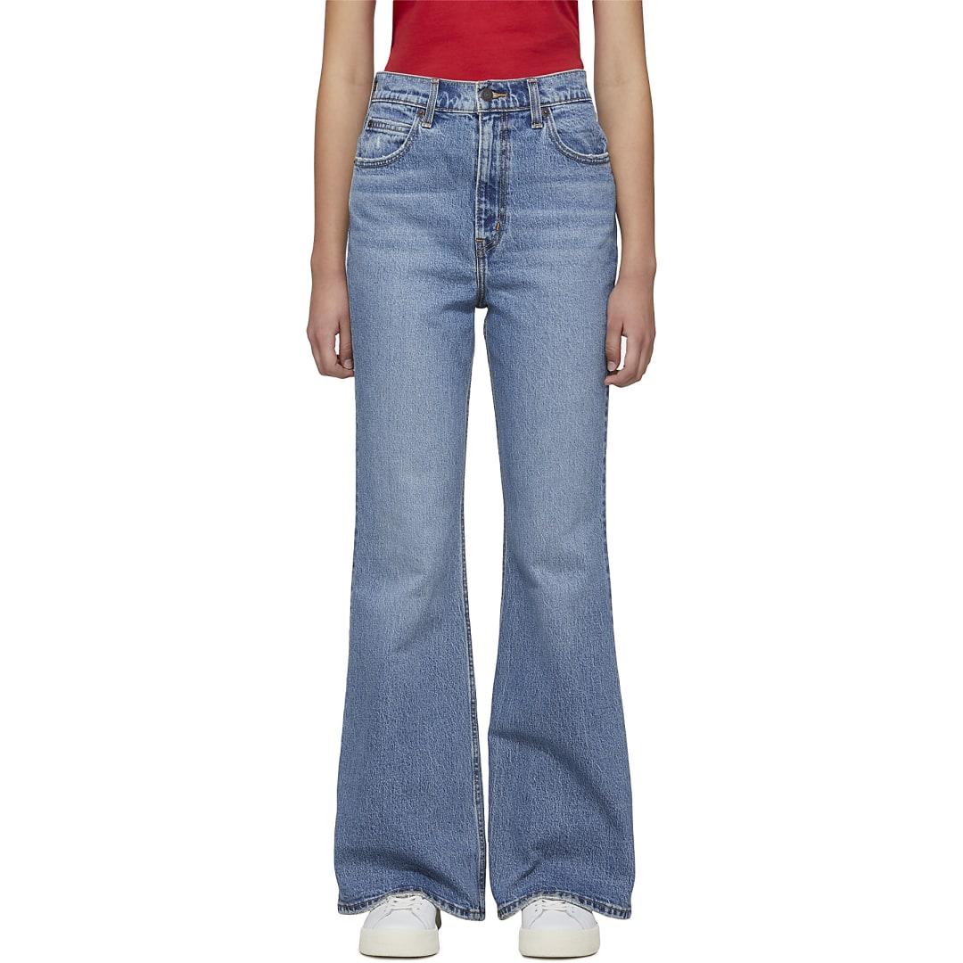 Levi's 70's High Rise Flare Jeans in Blue | Lyst