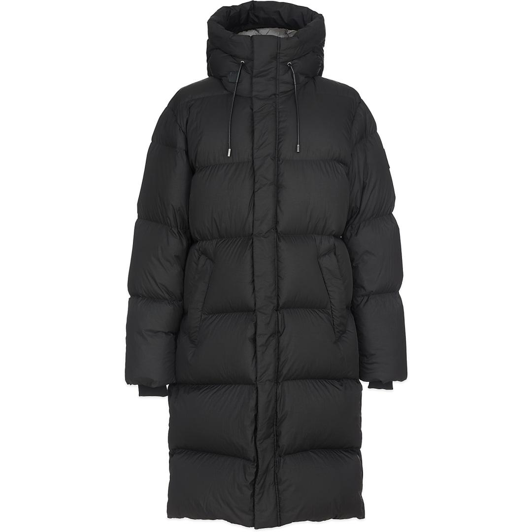 Mackage Synthetic Elio Foil Shield Maxi Down Coat With Pillow Collar In ...