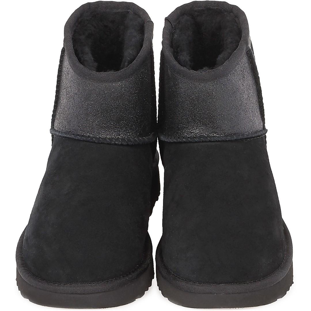 short black sparkle uggs