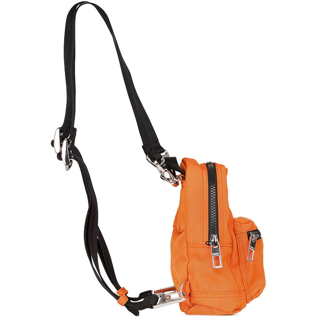 mini tiger canvas backpack