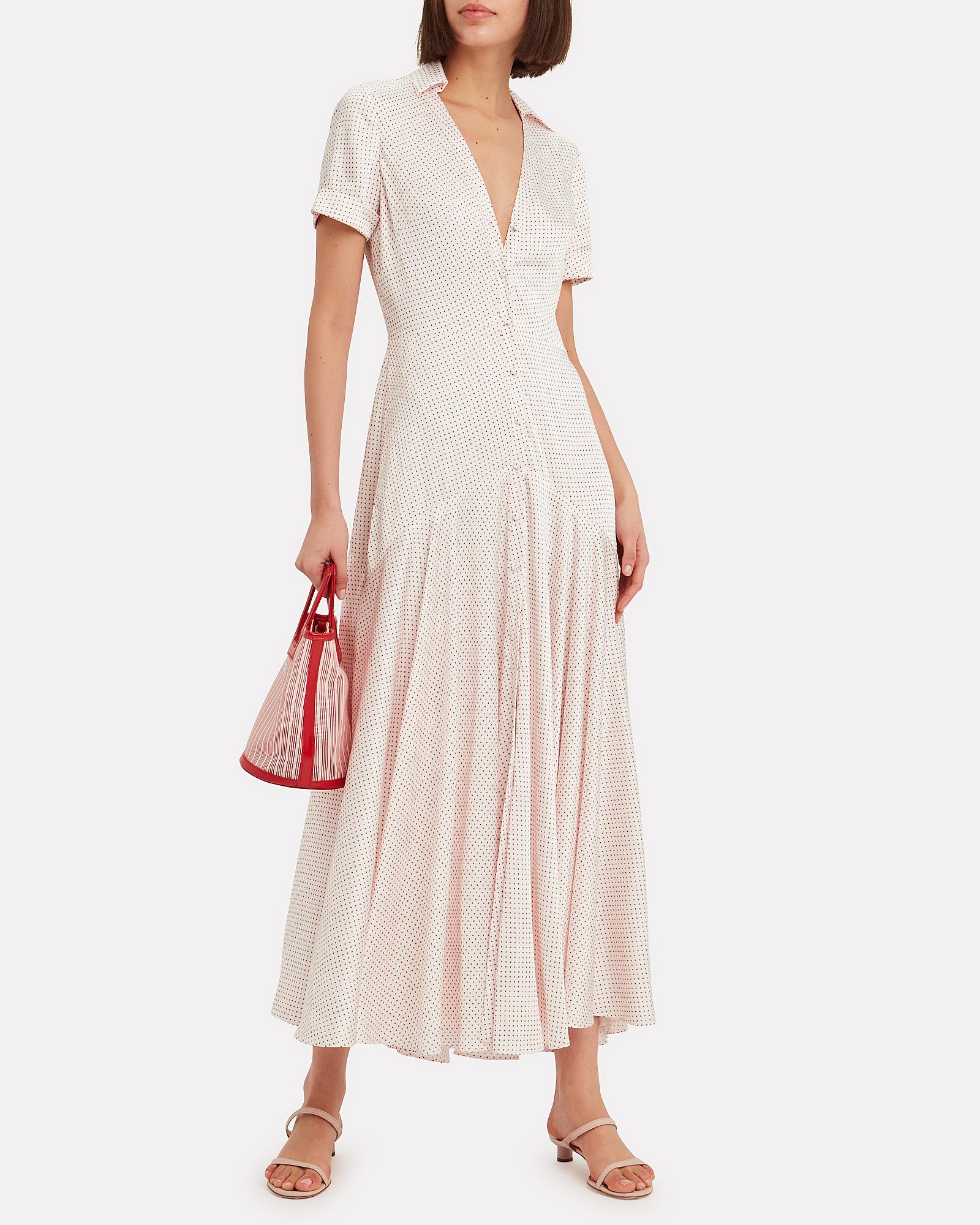 alexis athene polka dot dress
