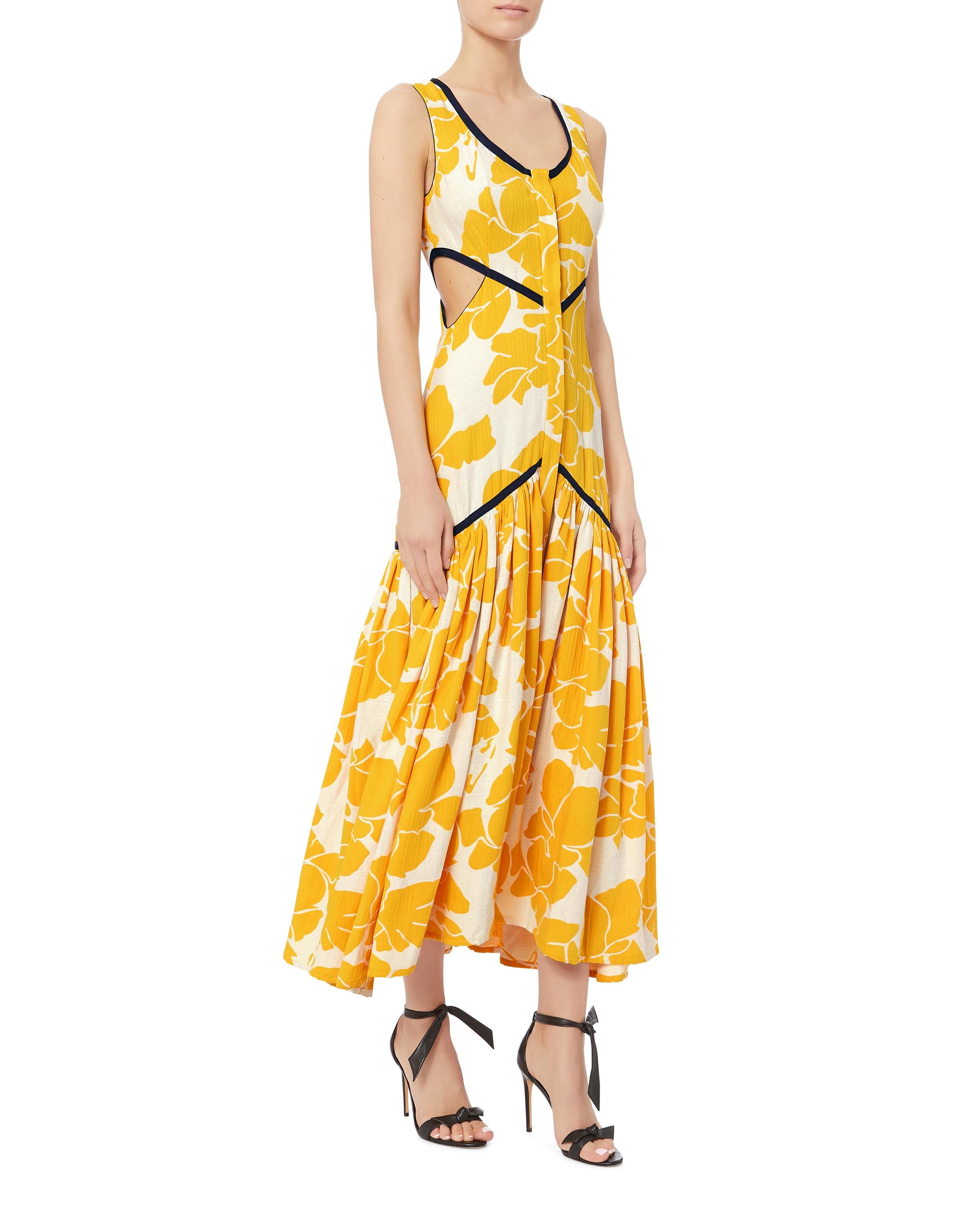 alexis yellow dress