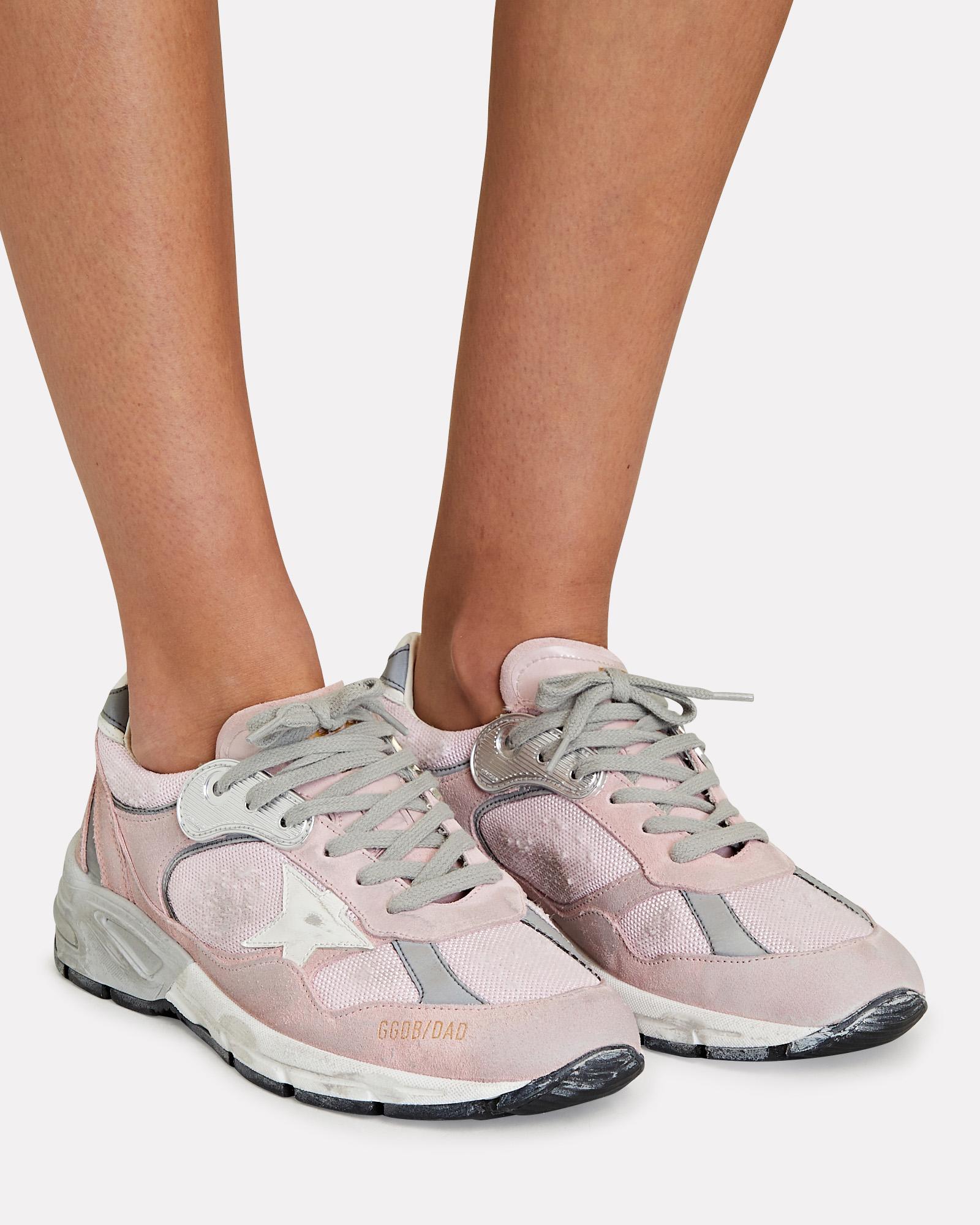 pink dad sneakers