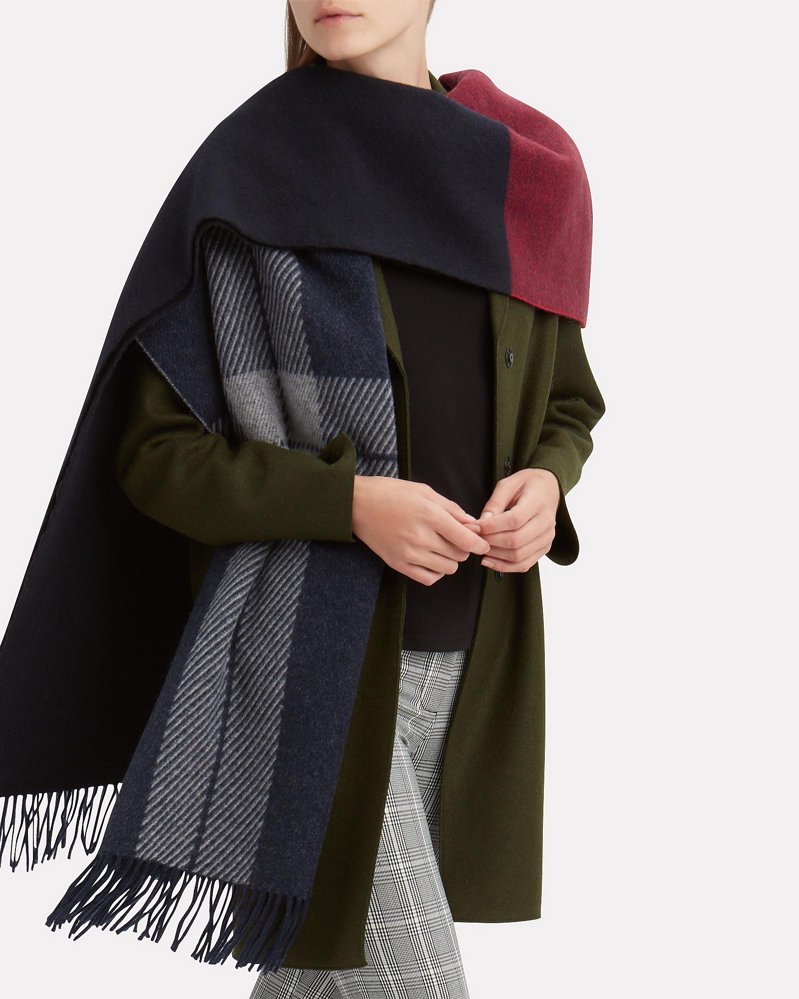 rag & bone mixed check scarf