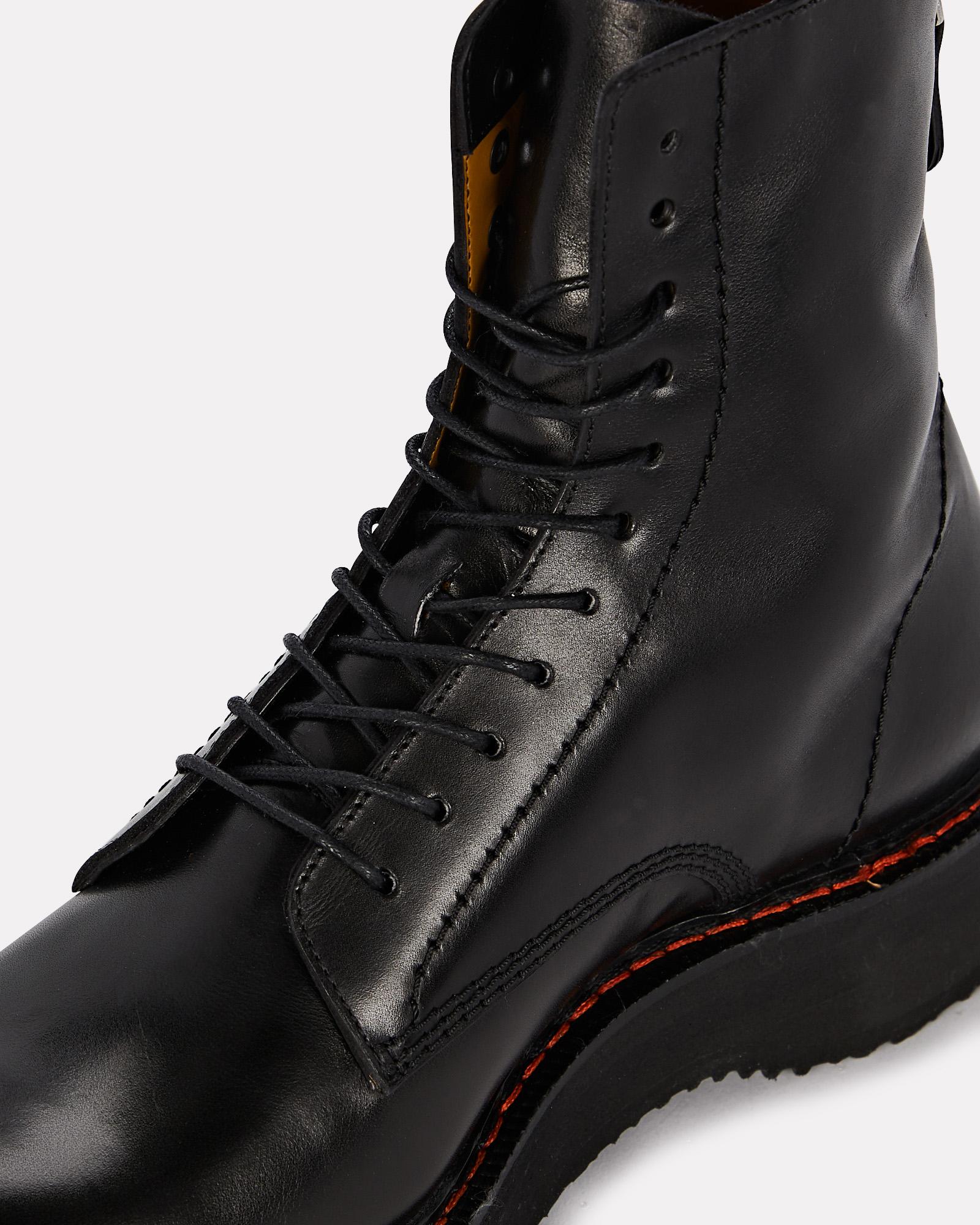 r13 platform combat boots