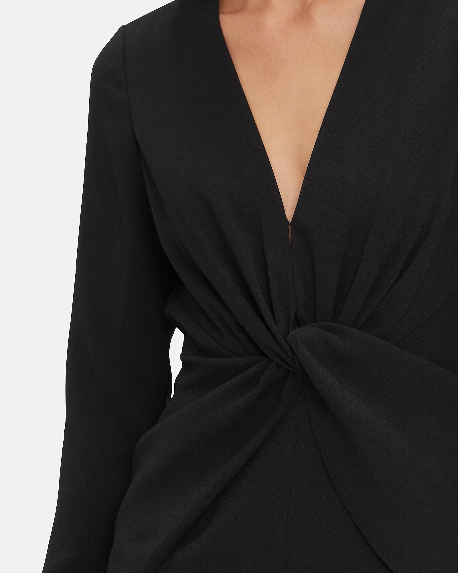 self portrait twist front jumpsuit