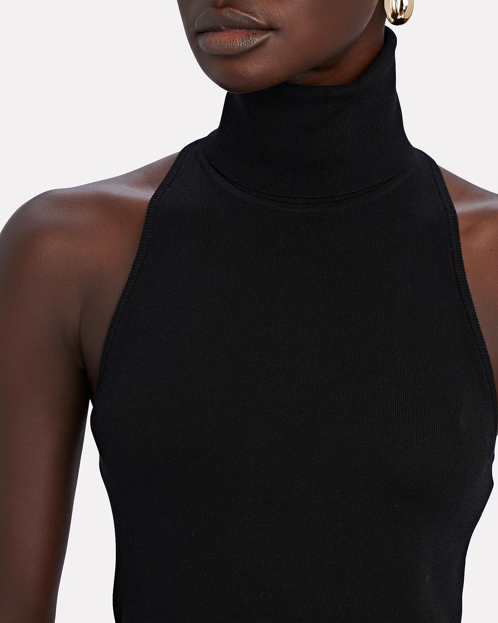 A.L.C. Cotton Paltrow Sleeveless Turtleneck Top in Black - Lyst