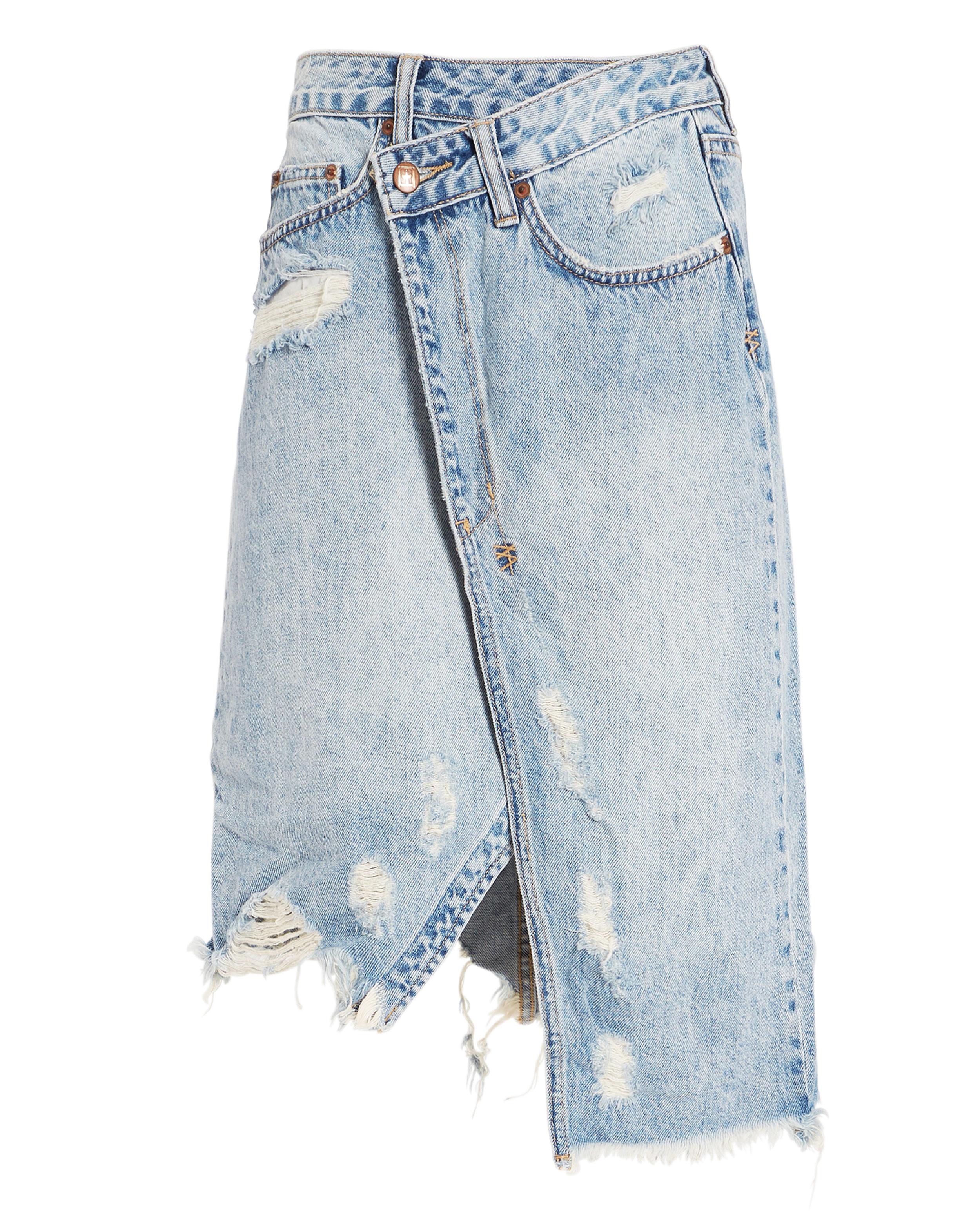 ksubi rap midi skirt