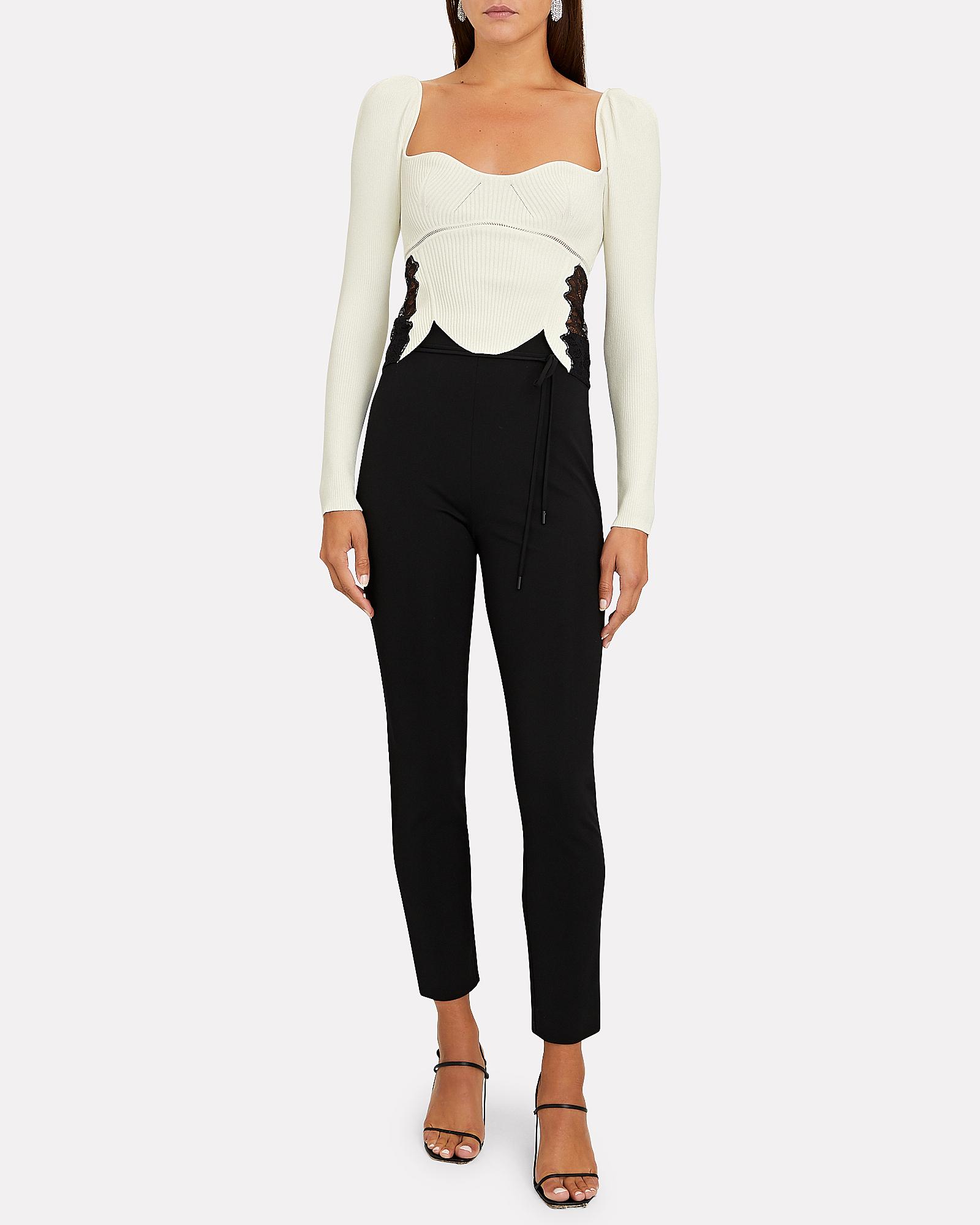 Self portrait hotsell knit top