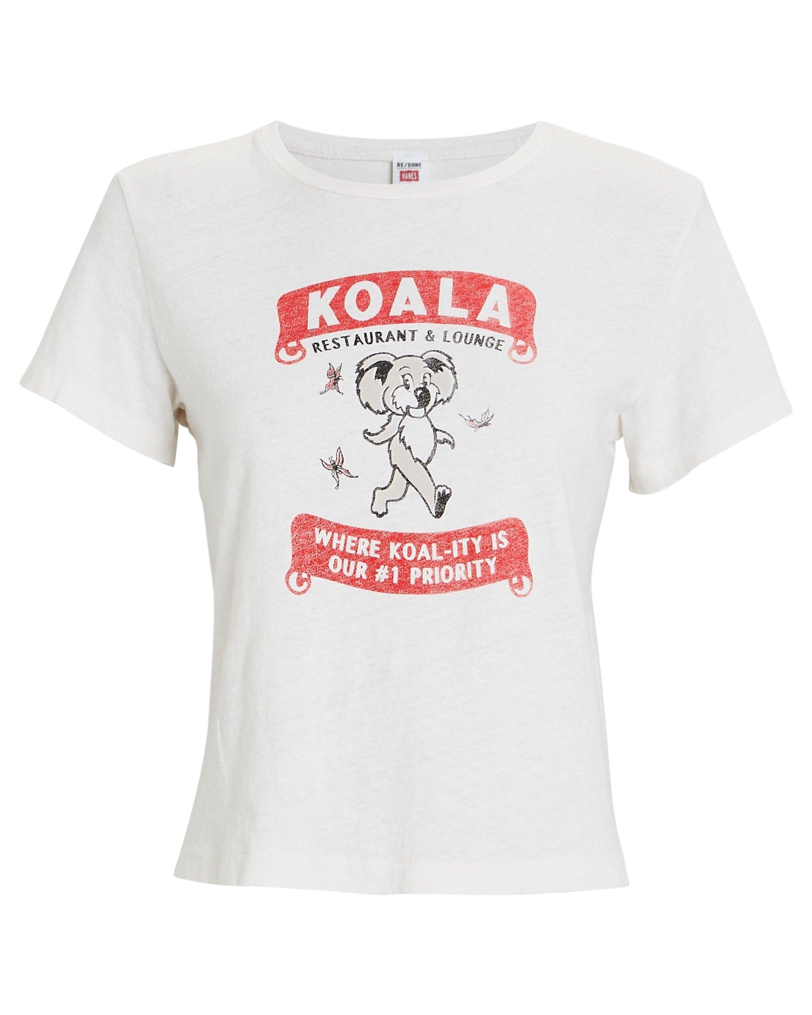 RE/DONE Koala Classic T-shirt in White | Lyst