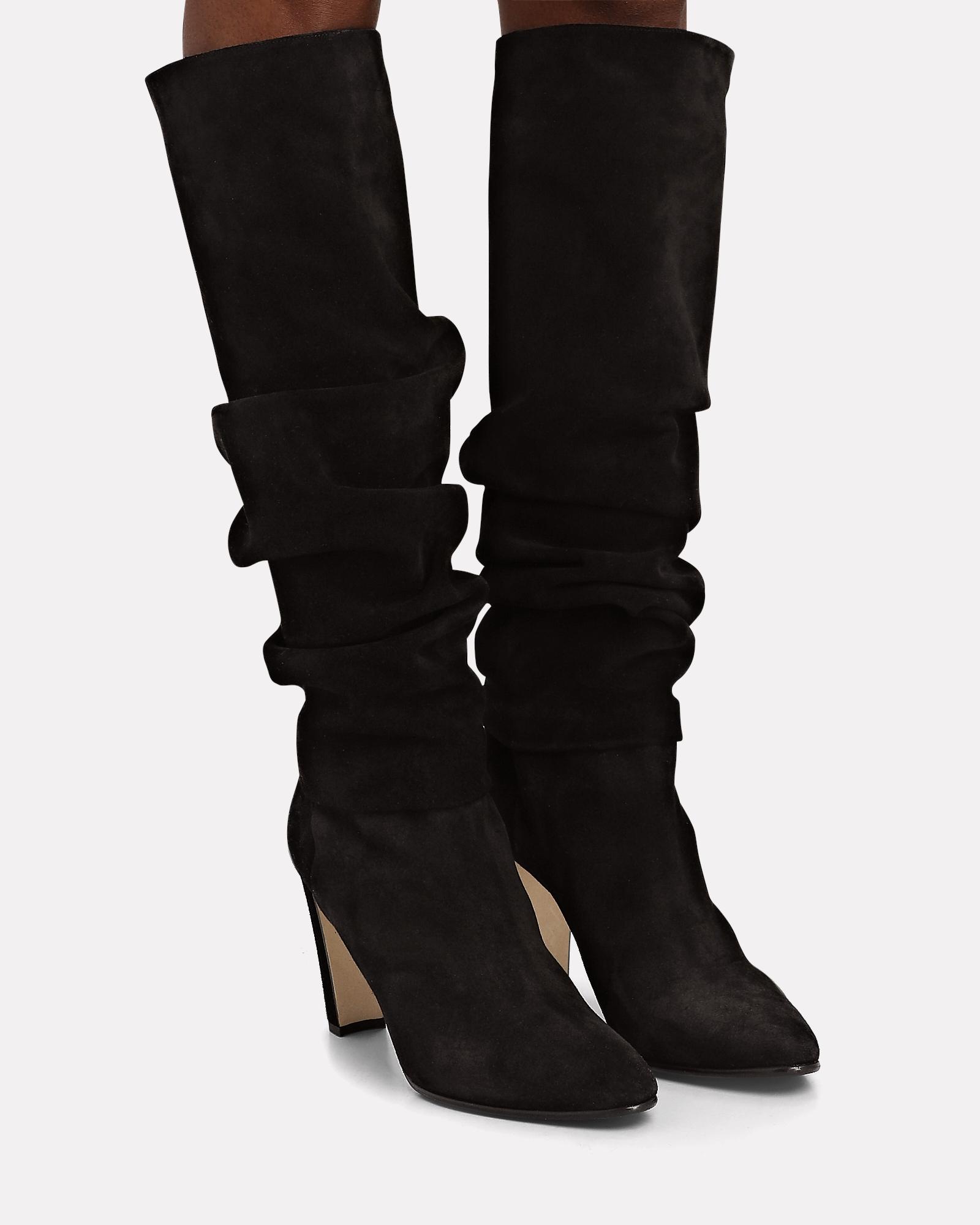 slouch knee boots